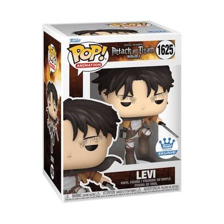 Funko Pop! Attack On Titan: Levi #1625 Funko Exclusive