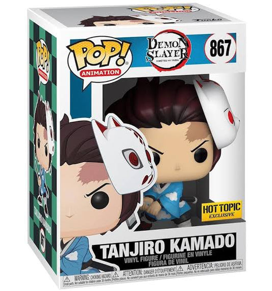 Funko Pop! Demon Slayer: Tanjiro Kamado #867 Hot Topic Exclusive