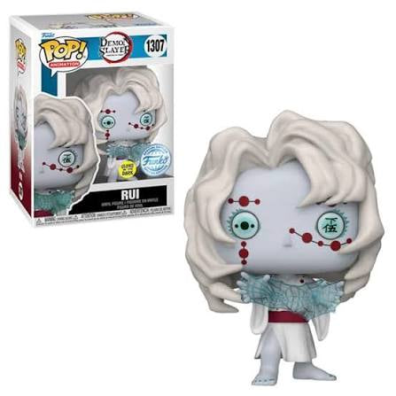 Funko Pop! Demon Slayer: Rui #1307 GameStop Exclusive Glow in the Dark