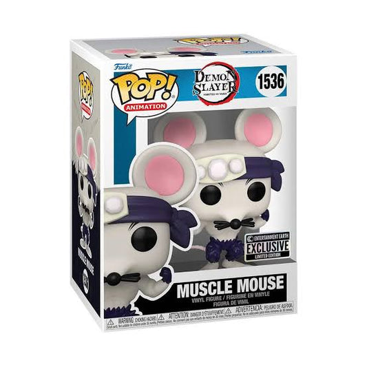 Funko Pop! Demon Slayer: Muscle Mouse #1536 Entertainment Earth Exclusive