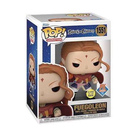 Funko Pop! Black Clover: Fuegoleon #1551 Px Preview Glow in the Dark
