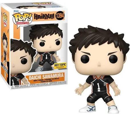 Funko Pop! Haikyuu: Daichi Sawamura #1394 Hot Topic Exclusive