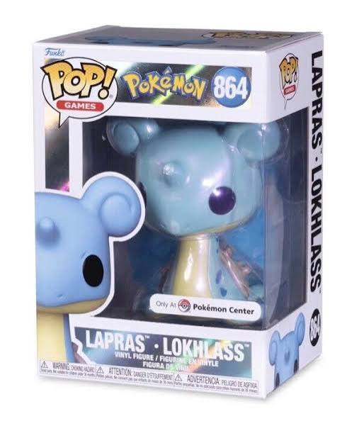 Funko Pop! Pokémon: Lapras #864 Pokemon Center Exclusive