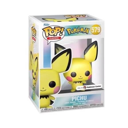 Funko Pop! Pokémon: Pichu #579 Pokemon Center Exclusive