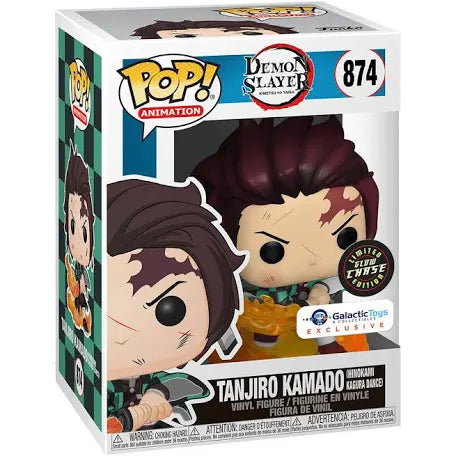 Funko Pop! Demon Slayer: Tanjiro #874 Chase Galactic Toys Exclusive