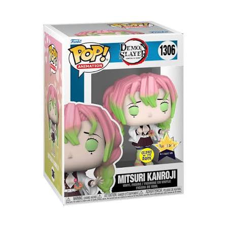 Funko Pop! Demon Slayer: Mitsuri Kanroji #1306 Fundom Exclusive Glow in the Dark