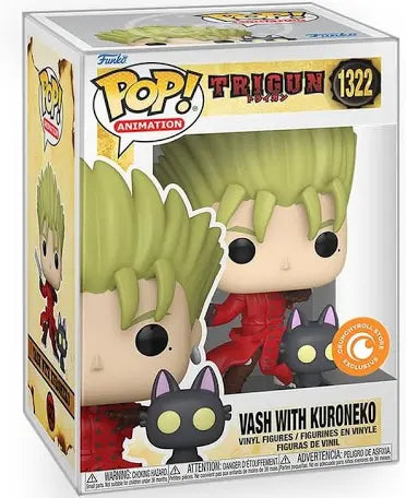 Funko Pop! Trigun: Vash w/ Kuronexo #1322 Crunchyroll Exclusive