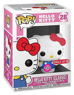 Funko Pop! Hello Kitty: Hello Kitty (Classic) #28 Flocked Target Exclusive
