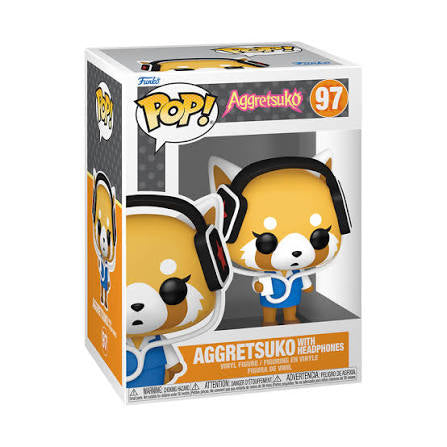 Funko Pop! Aggretsuko: Aggretsuko with Headphones #97