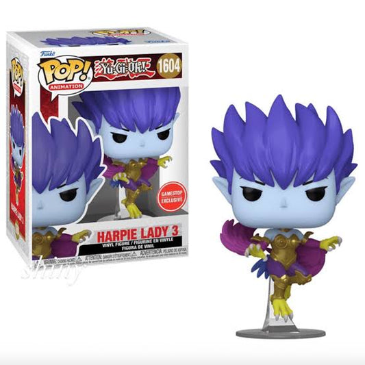 Funko Pop! Yugioh: Harpie Lady 3 #1604 GameStop Exclusive