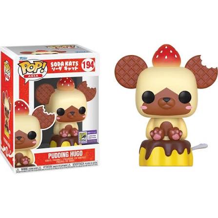 Funko Pop! Soda Kats: Pudding Hugo #194 San Diego Comic Con Limited Edition