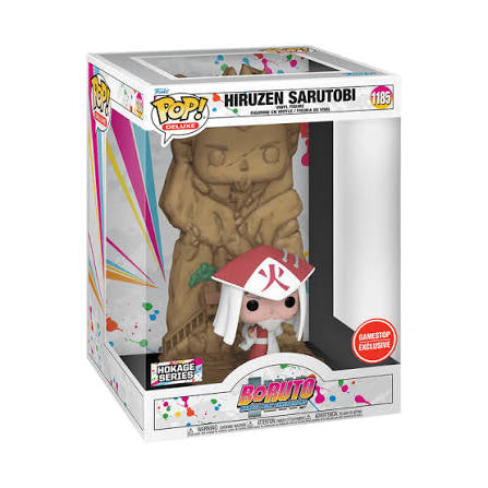 Funko Pop! Deluxe - Boruto: Hiruzen Sarutobi #1185 GameStop Exclusive Hokage Series