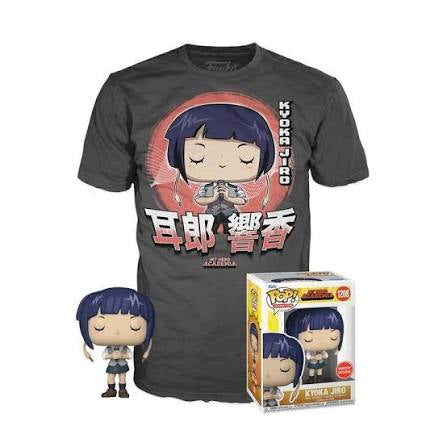 Funko Pop! Figure & T-Shirt - My Hero Academia: Kyoka Jiro GameStop Exclusive