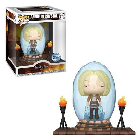 Funko Pop! Deluxe - Attack On Titan: Annie In Crystal #1571 Hot Topic Exclusive