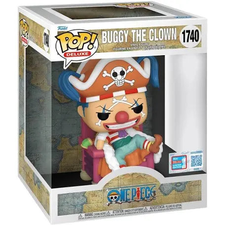 Funko Pop! Deluxe - One Piece: Buggy The Clown #1740 2024 Fall Convention Limited Edition