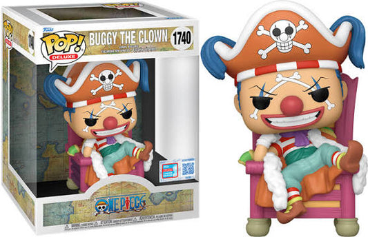 Funko Pop! Deluxe - One Piece: Buggy The Clown #1740 2024 Fall Convention Limited Edition
