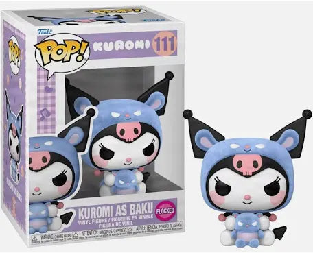 Funko Pop! Kuromi: Kuromi As Baku #111 Flocked