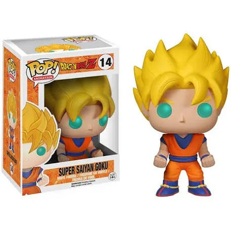 Funko Pop! Dragon Ball Z: Super Saiyan Goku #14 (2014 Release)