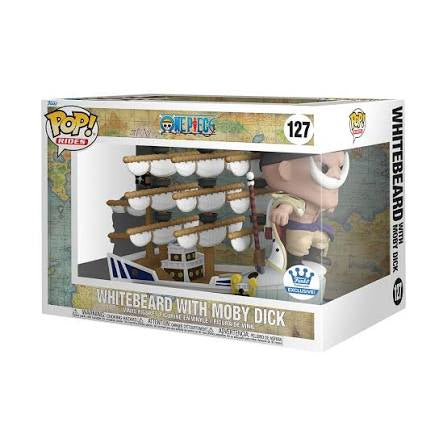 Funko Pop! Rides - One Piece: Whitebeard With Moby Dick #127 Funko Exclusive