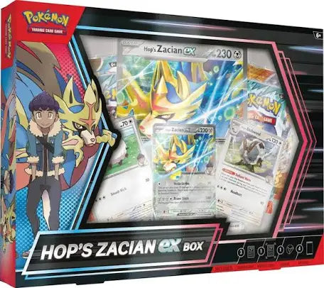 Pokémon Hop’s Zacian Ex Box