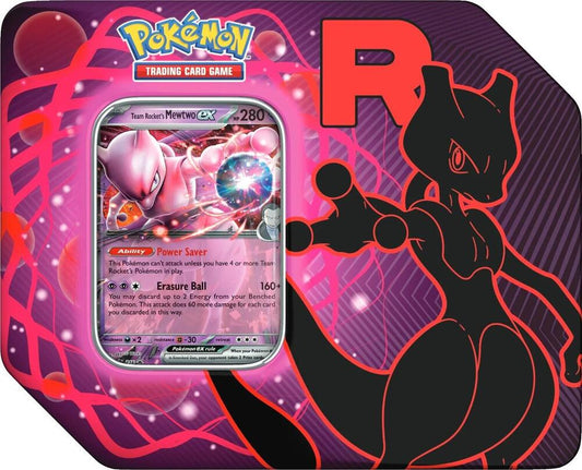 Pokémon Team Rockets Mewtwo Tin