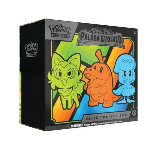 Pokémon Paldea Evolved Elite Trainer Box