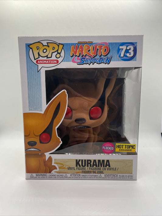 Funko Pop! Kurama (Flocked) #73 Hot Topic Exclusive 6”