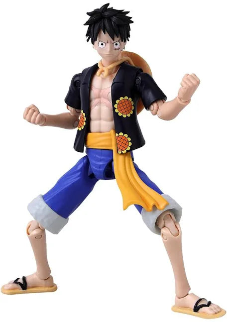 ANIME HEROES One Piece Monkey D. Luffy Dressrosa Verison Action Figure