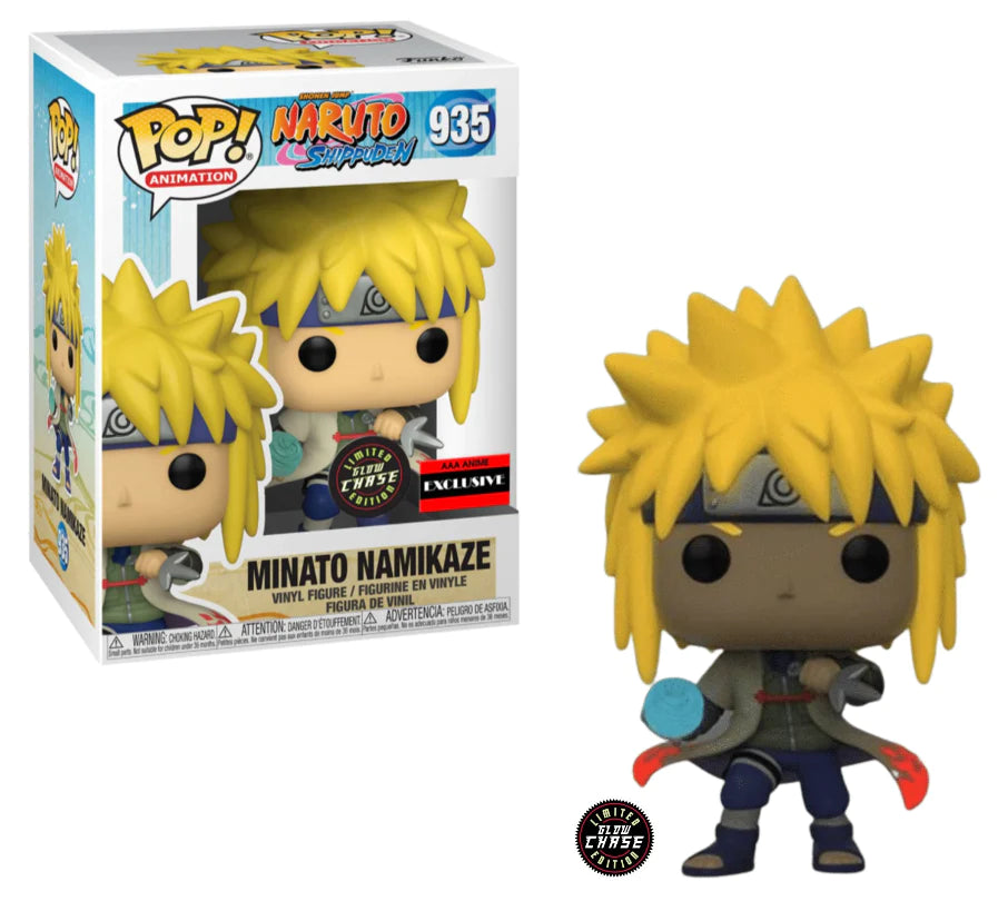 Funko Pop! Minato Namikaze #935 AAA Exclusive Chase