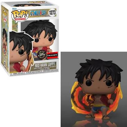 Funko Pop! Red Hawk Luffy AAA Exclusive #1273 Chase