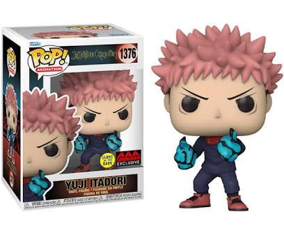 Funko Pop! Jujutsu Kaisen - Yuji Itadori Divergent Fist (Glow in the Dark) #1376 AAA Exclusive