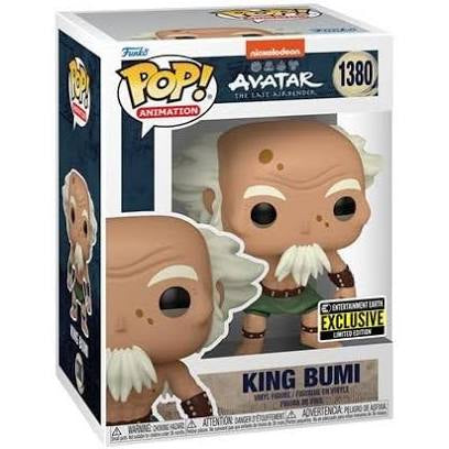 Funko Pop! Avatar: The Last Airbender - King Bumi #1380 Entertainment Earth Exclusive