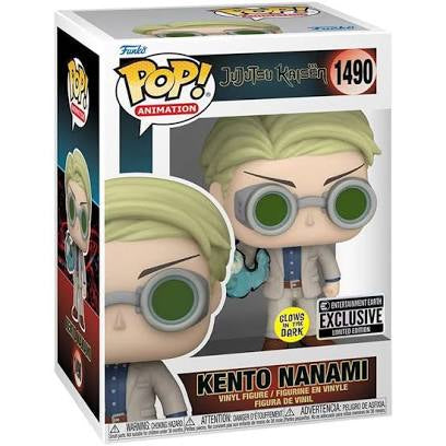 Funko Pop! Jujutsu Kaisen - Kento Nanami (Glow in the Dark) #1490 Entertainment Earth Exclusive