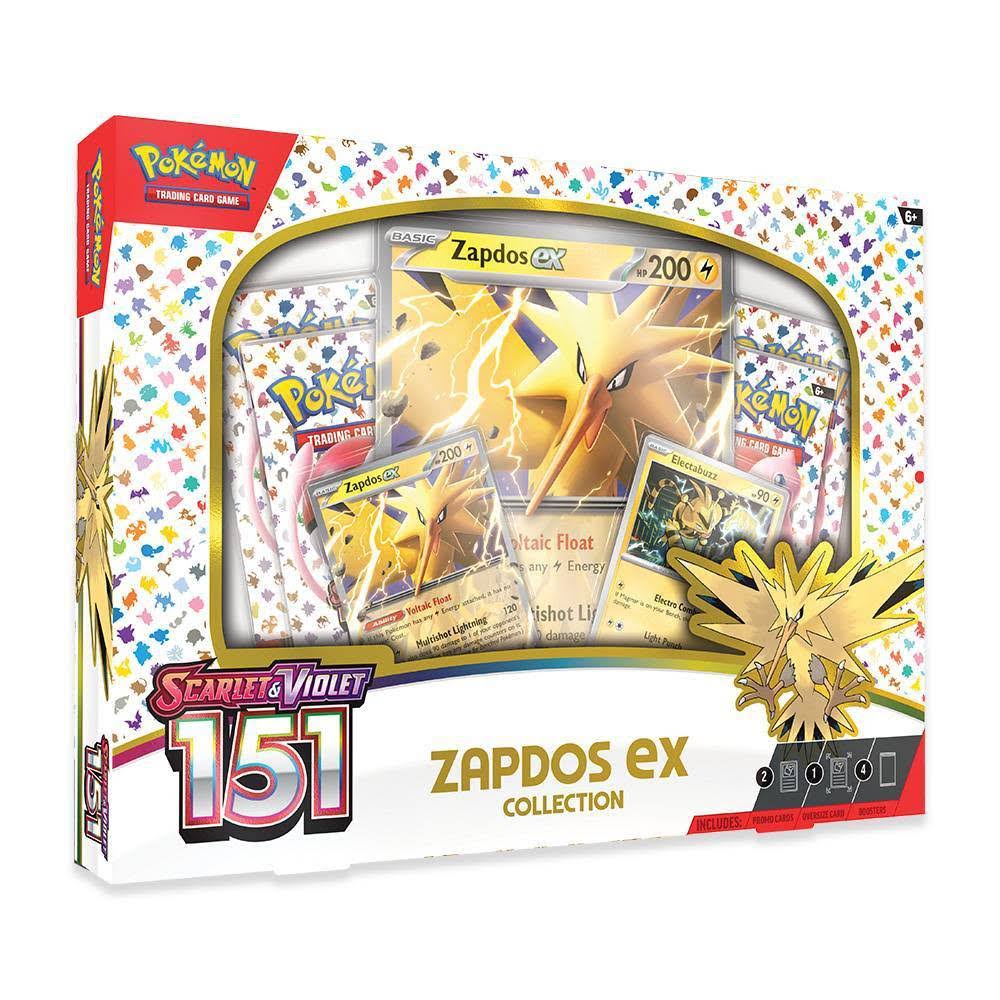 Pokémon 151 Zapados Ex Collection Box