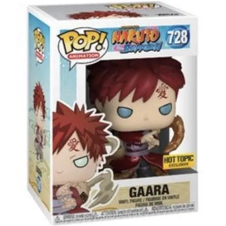 Funko Pop! Naruto: Gaara (Metallic) #728 Hot Topic Exclusive