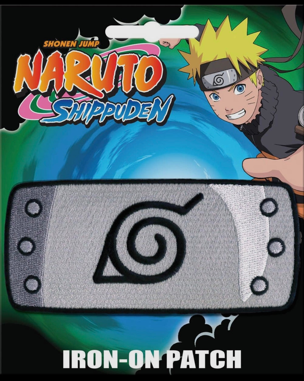 Naruto Shippuden Leaf Village Headband Iron-On Patch