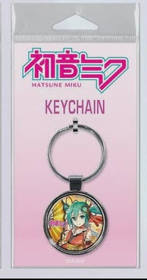 Hatsune Miku w/ Fans Kurohishi Keychain