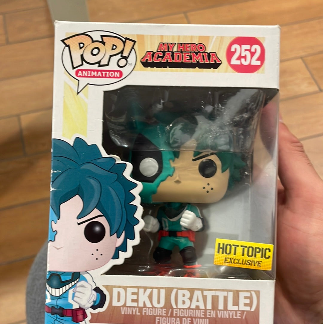 Funko Pop! Deku (Battle) #252 Hot Topic Exclusive