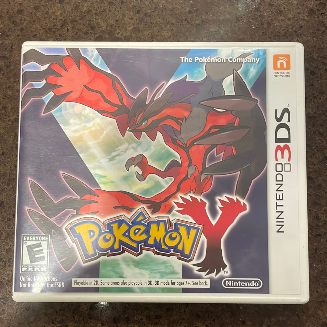 Pokémon Y 3DS Game