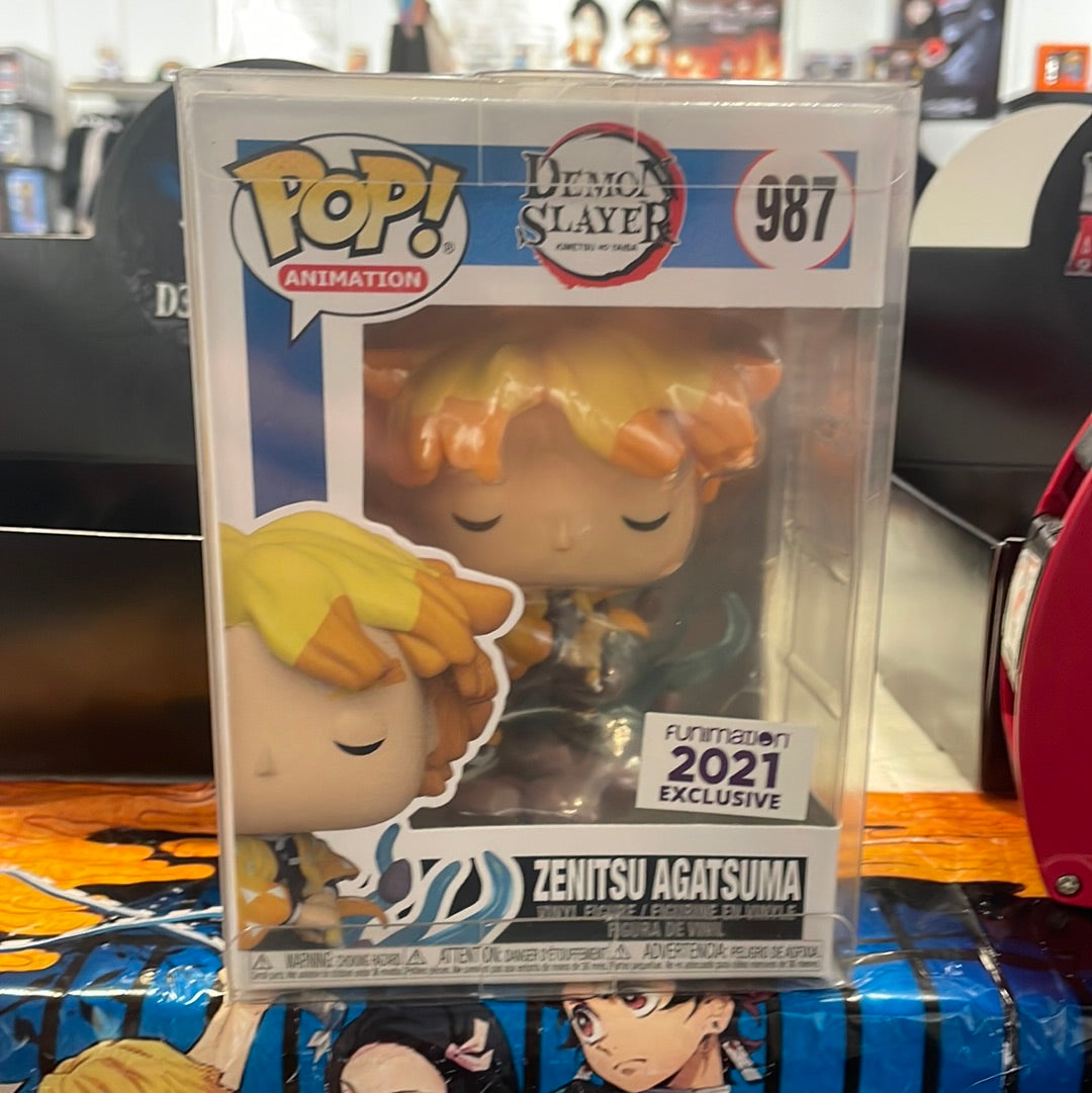 Funko Pop! Zenitsu Agatsuma #987 Funimation 2021 Exclusive