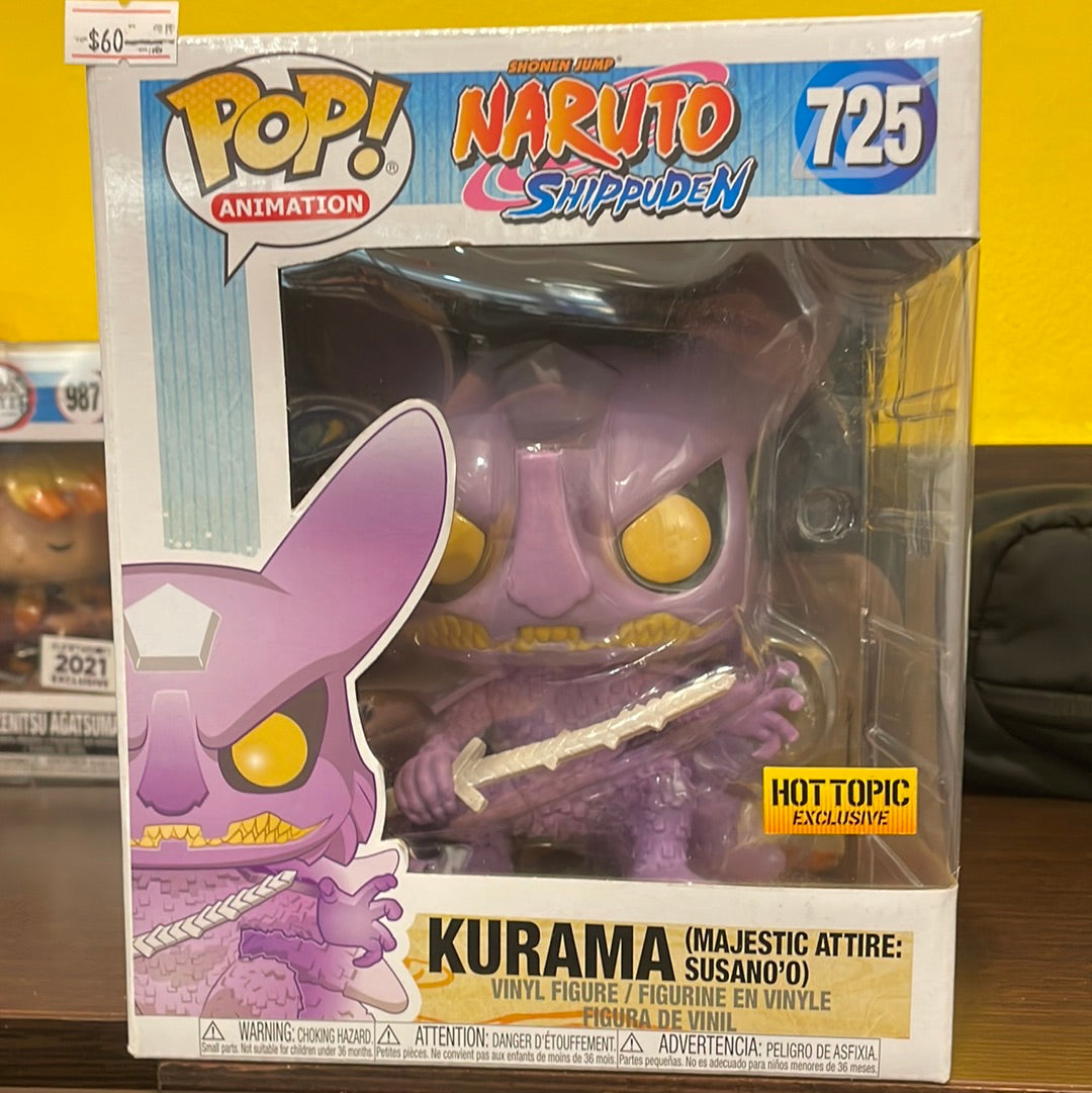 Funko Pop! Kurama (Majestic Attire: Susano’o) #725 Hot Topic Exclusive