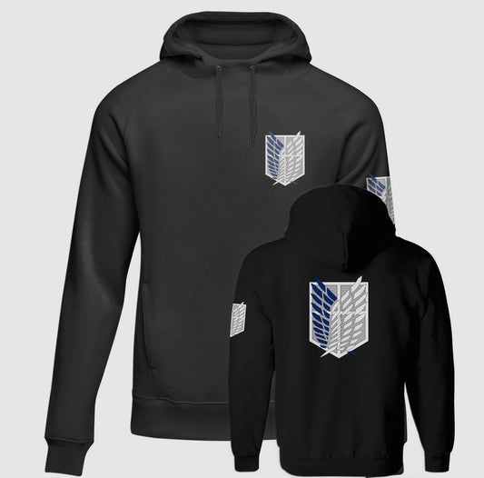 Attack On Titan Scout Logo Hoodie