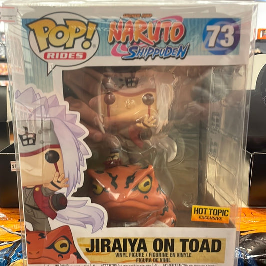 Funko Pop! Jiraiya on Toad #73 Hot Topic Exclusive