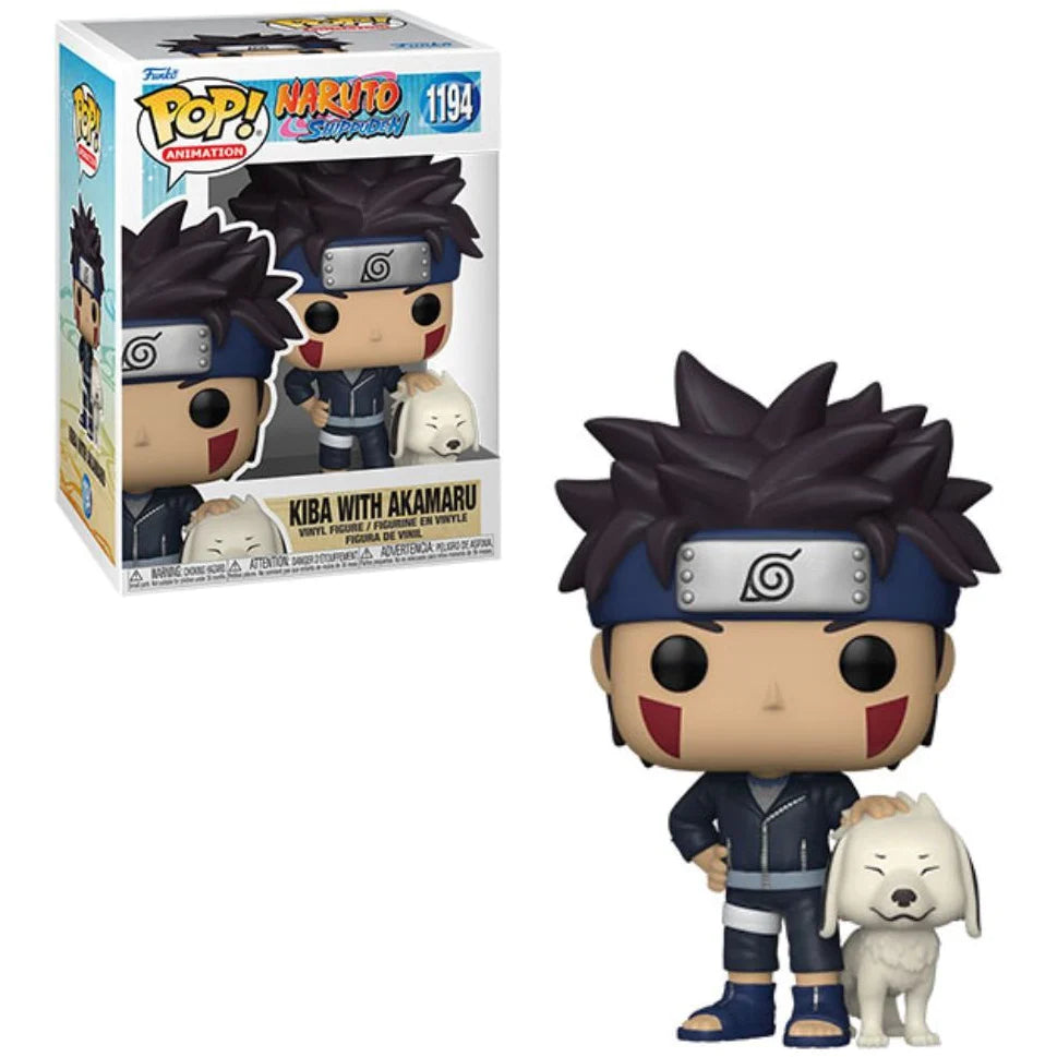 Funko Pop! Naruto: Kiba with Akamaru #1194