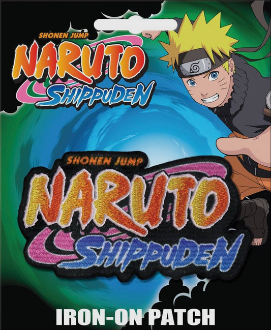 Naruto Shippuden Logo Iron-On Patch