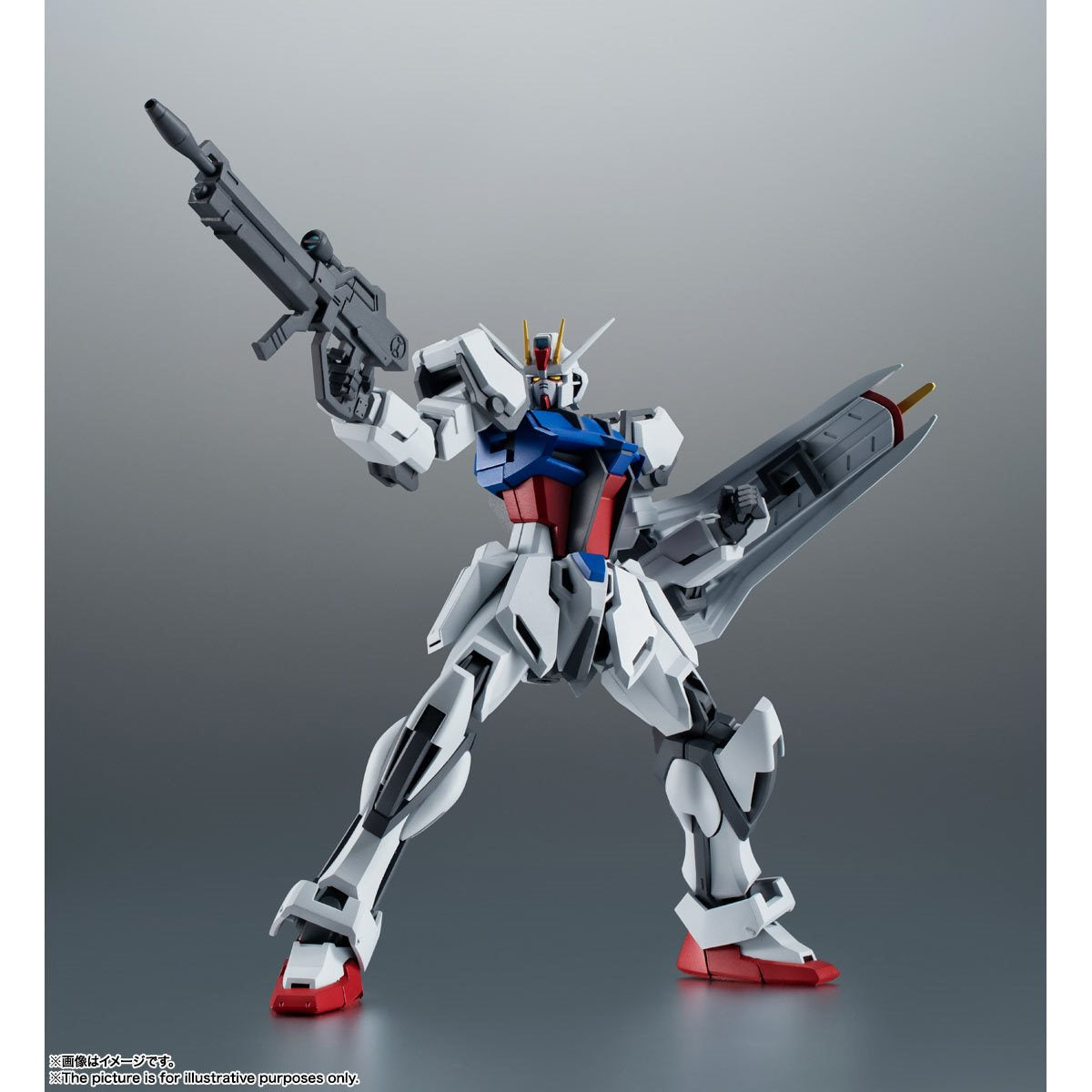 Mobile Suit Gundam Seed Side MS GAT-X105 Strike Gundam version A.N.I.M.E. The Robot Spirits Action Figure