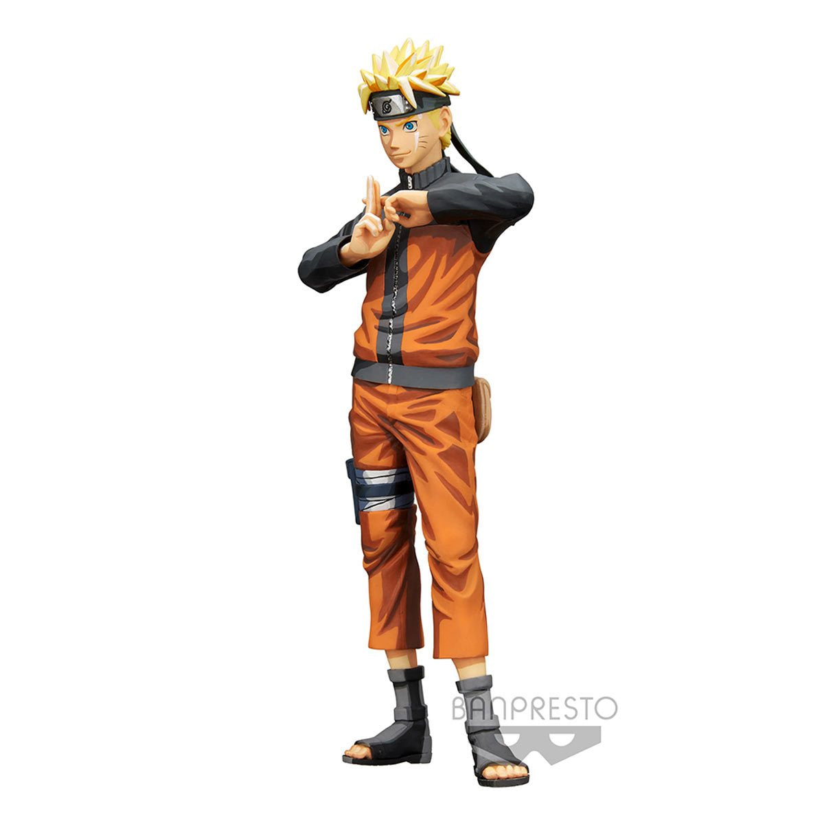 Naruto: Shippuden Naruto Uzumaki Manga Dimensions Grandista Nero Statue 10 1/2-Inch