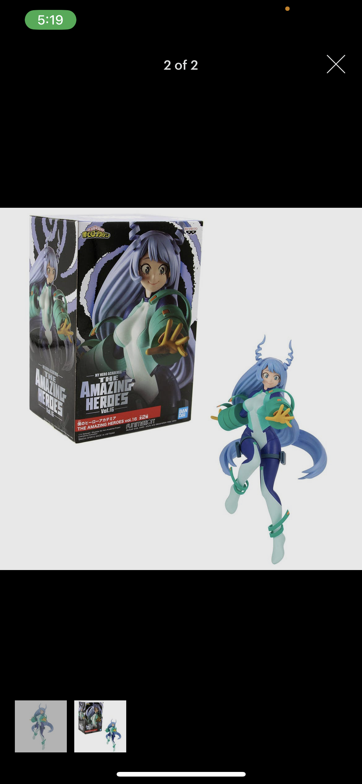 My Hero Academia Nejire Hado The Amazing Heroes Vol. 16 Banpresto Figure