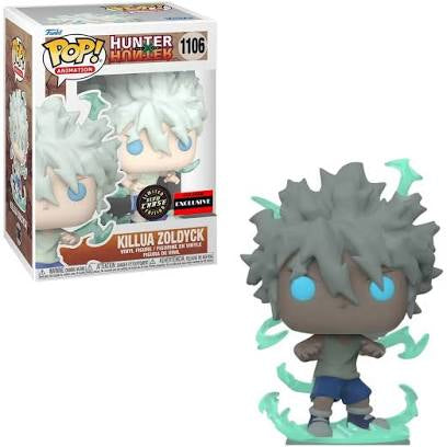 Funko Pop! Hunter X Hunter: Killua Zoldyck Glow Chase #1106 AAA Exclusive