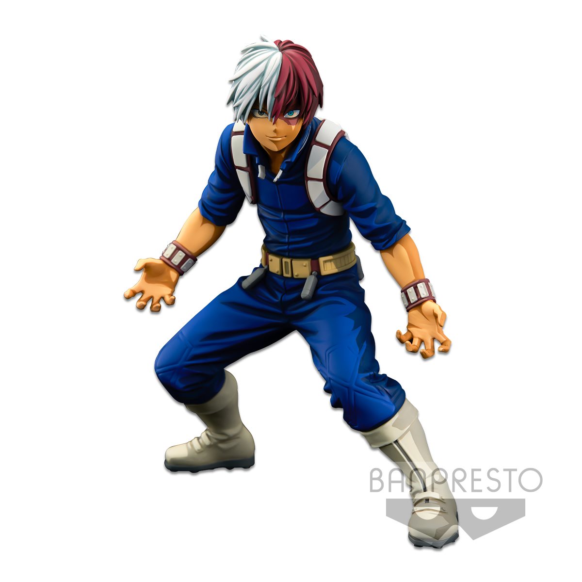 My Hero Academia World Figure Colosseum Shoto Todoroki Two Dimensions Ver. Super Master Stars Piece Statue 8-Inch